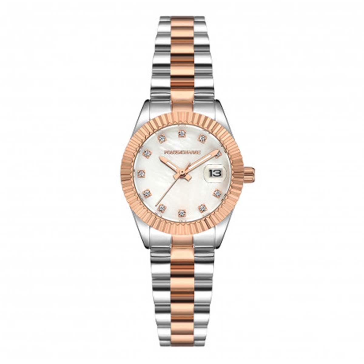 MONTRE POLOEXCHANGE FEMME SIMPLE ACIER